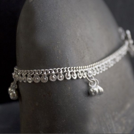 Indian metal anklet Payjeb