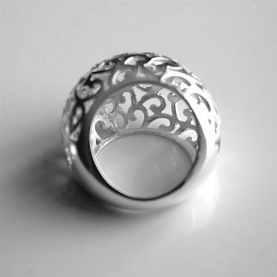 Bague indienne en argent