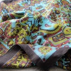 Foulard en coton artisanat de l'Inde