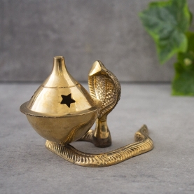 Metal Indian Incense Burner, Spiritual Handicraft