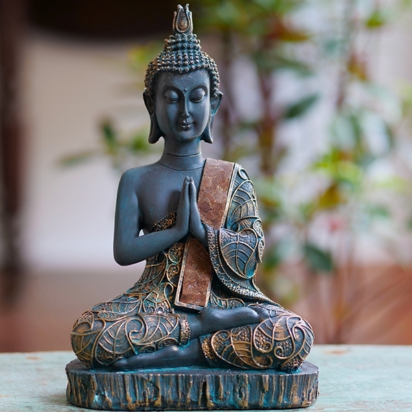 Statue zen : Bouddha Or  Diffuseurs d'Essentielles