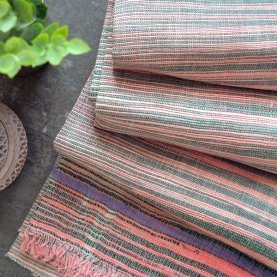 Artisanat indien serviette Khadi