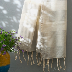 Serviette indienne pur coton