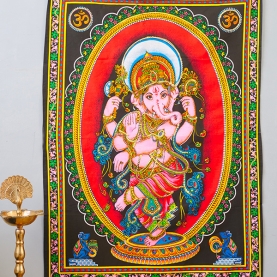 Indian wall hanging Ganesh