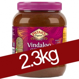 Pâte de curry Vindaloo indien en gros 2.3kg