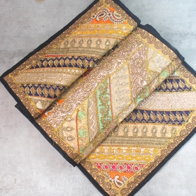 Tissu mural indien patchwork