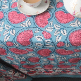 Indian cotton printed table cover