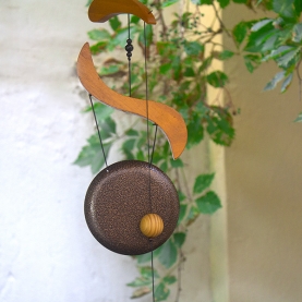 Carillon éolien en fer et bois Feng shui