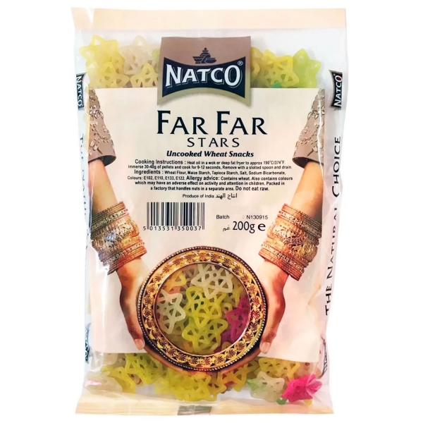 Snacks indiens Far Far colorés Stars 200g