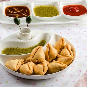 Mini samosa indien