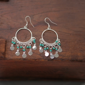 Boucles d'oreilles indiennes