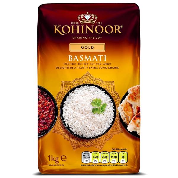 Indian Basmati rice Gold 1kg