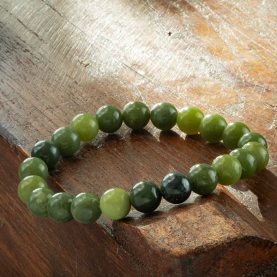 Bracelet with Jade nephrite stones
