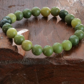 Bracelet with Jade nephrite stones