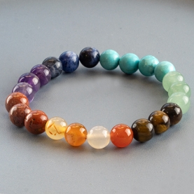 Indian 7 chakras stones bracelet