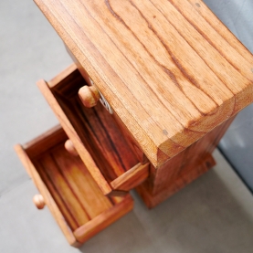 Indian handcrafted box with wooden drawers