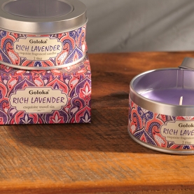 Indian scented candle Lavander