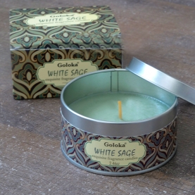 Indian scented candle White sage