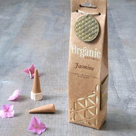 Indian incense cone Jasmine Organic goodness 72g