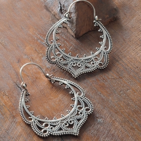 Boucles d'oreilles indiennes