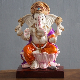 Indian hindu god Ganesh statue for temple