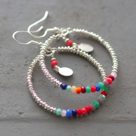 Boucles d'oreilles indiennes