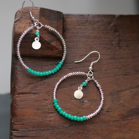 Boucles d'oreilles indiennes