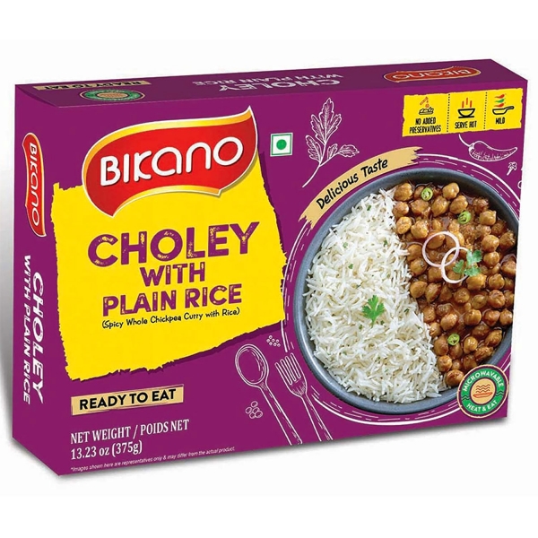 Plat indien Pois chiches cuisinés Chole 375g