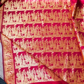 Saree indien complet en coton