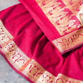 Indian cotton saree