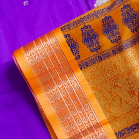 Saree indien complet satiné