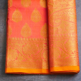 Saree indien complet en coton