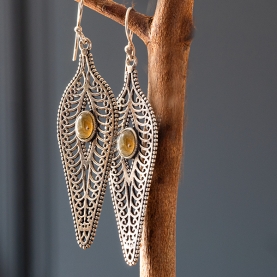 Boucles d'oreilles indiennes