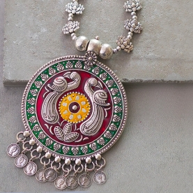 Indian necklace ethnic design