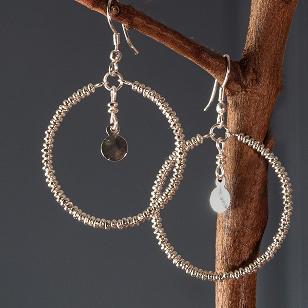 Boucles d'oreilles indiennes