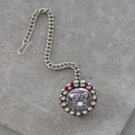 Indian traditional Tikka head jewel