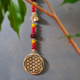 Indian garland Chime Flower of life