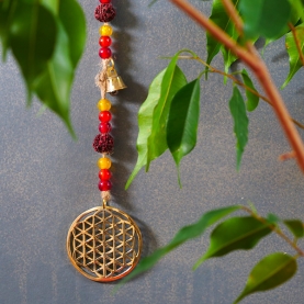 Indian garland Flower of life and bells