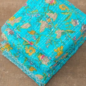 Dessus de lit indien Kantha