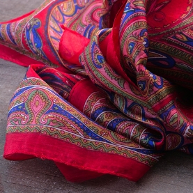 Indian silk scarf