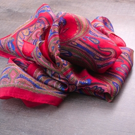 Indian silk scarf