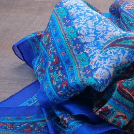 Indian silk scarf