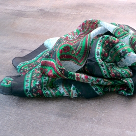 Indian silk scarf