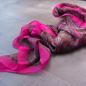 Indian silk scarf