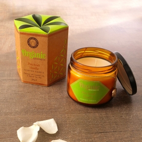 Scented vegetal wax candle Patchouli and Vanilla