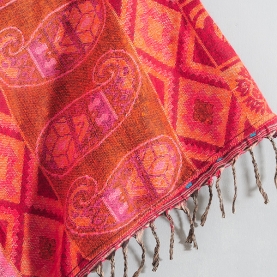 Nepalese woolen poncho