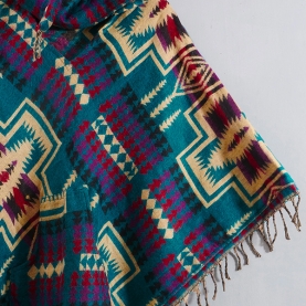 Nepalese woolen poncho