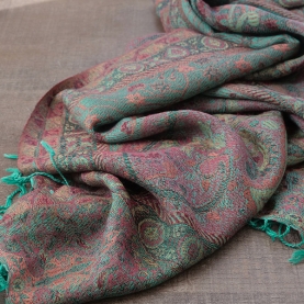 Indian cotton scarf