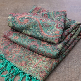 Indian cotton scarf mangoes