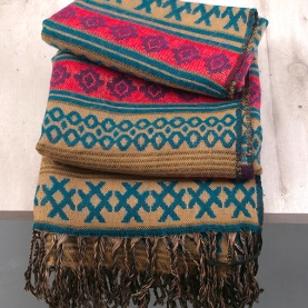 Nepalese woolen shawl traditional